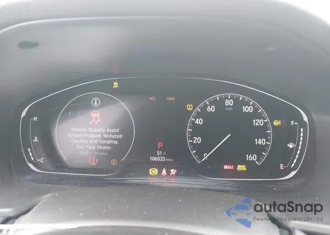 2018 Honda Accord Touring z USA, uszkodzony, nr VIN 1HGCV1F91JA015324